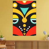 アフリカラスタ部族 キャンバスプリント (インサイチュ (リビング))