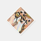 アフリカレディースナプキン スタンダードカクテルナプキン (角)