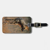 アフリカワイルドドッグ(Lycaon Pictus)、Kruger ラゲッジタグ (正面横)