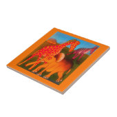 アフリカンアニマルアートプリント タイル (側面)