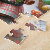 アフリカンアメリカンガールイースターパズル ジグソーパズル (側面)