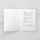 アフリカンアメリカンガールバラデイジー誕生日 カード (内部)