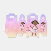 アフリカンアメリカンガールフェアリープリンセスバレリーナ フェイバーボックス (折り畳みなし)