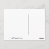 アフリカンアメリカンサンタクロースクワンザお祝い ポストカード (裏面)