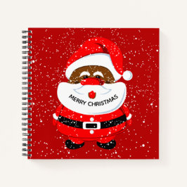 アフリカンアメリカンサンタクロース、クリスマス ノートブック