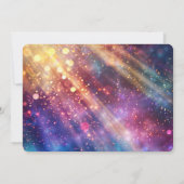 アフリカンアメリカンディスコディーバ70sディスコ招待状 招待状 (裏面)