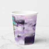 アフリカンアメリカンフェアリー&レインボー誕生日 紙コップ (右)