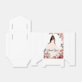 アフリカンアメリカンブライドブライダルシャワーのビーフボックス フェイバーボックス (折り畳みなし)