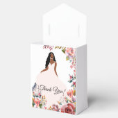 アフリカンアメリカンブライドブライダルシャワーのビーフボックス フェイバーボックス (オープン)