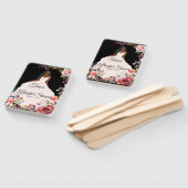 アフリカンアメリカンブライドブライダルシャワーファン ハンドファン (組立なし)