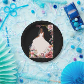 アフリカンアメリカンブライドブライダルシャワー紙プレート ペーパープレート (パーティー)