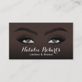 アフリカンアメリカンブラックウィメンズ美しいサロンスパ 名刺 (正面)