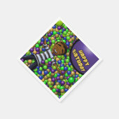 アフリカンアメリカンボーイ誕生日 スタンダードカクテルナプキン (角)