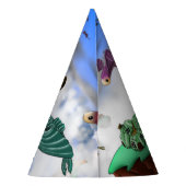 アフリカンアメリカンボーイ誕生日 パーティーハット (裏面)