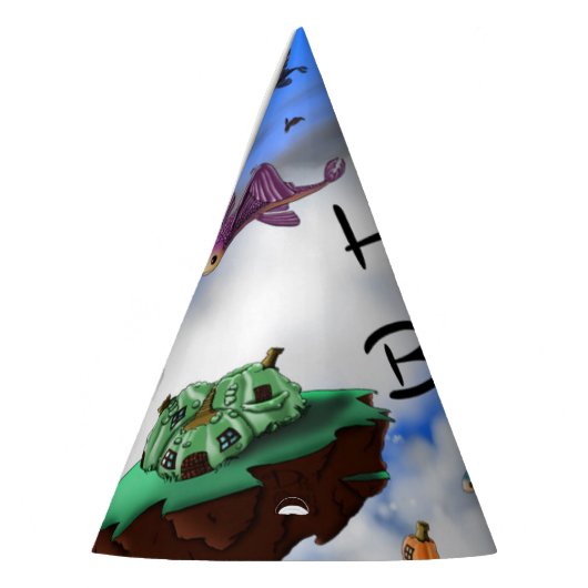 アフリカンアメリカンボーイ誕生日 パーティーハット (左)