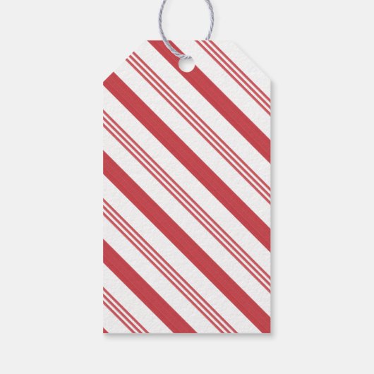 アフリカンアメリカンレッドくるみ割りハッピーホリデー ギフトタグ (裏面)