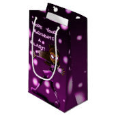 アフリカンアメリカン・ガール・スーパーヒーロー スモールペーパーバッグ (正面アングル)