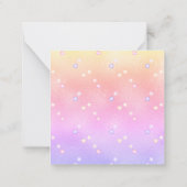 アフリカンアメリカン・バレリーナプリンセス教室 ノートカード (裏面)