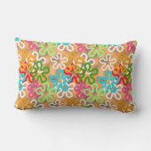 アフリカンアンカラパターンデザイン ランバークッション (裏面)