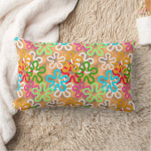 アフリカンアンカラパターンデザイン ランバークッション (ブランケット)