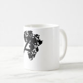 アフリカンアートマグ コーヒーマグカップ (正面右)