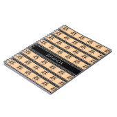 アフリカンアート、お祝い ノートブック (左側)