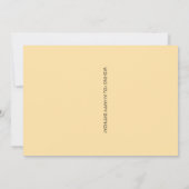 アフリカンアート、キュート&ダン素晴らしサー誕生日 招待状 (裏面)