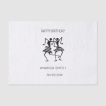 アフリカンアート、シルエットお祝いダンサー