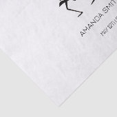 アフリカンアート、シルエットお祝いダンサー 薄葉紙 (詳細)