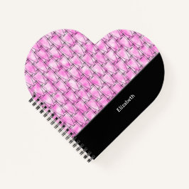 アフリカンアート、シルエットトロピカルココナッツツリー ノートブック