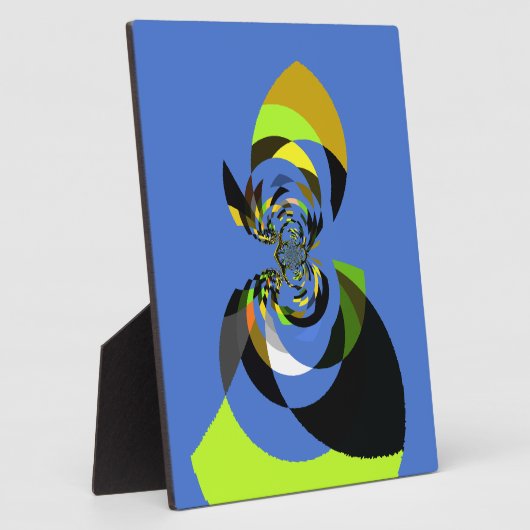 アフリカンウーマンベクトルデザインアートプリント フォトプラーク (側面)