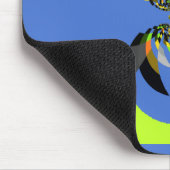 アフリカンウーマンベクトルデザインアートプリント マウスパッド (コーナー)