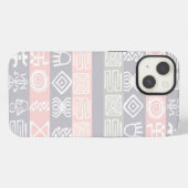 アフリカンエスニックデザイン iPhoneケース (裏面横)