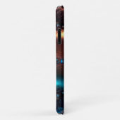 アフリカンエレクトロスタイル女性顔 Case-Mate iPhoneケース (裏面/右)