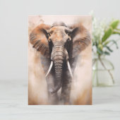 アフリカンエレファントサファリポートレート シーズンカード (スタンド正面)