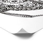 アフリカンカブトムシZendoodle 2 ポスター (角)