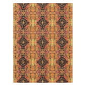 アフリカンガールとキリン・タブレクロス テーブルクロス (正面)