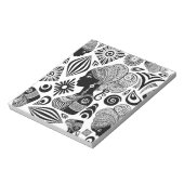 アフリカンガールポートレートトライバルタトゥー ノートパッド (回転)