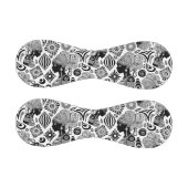 アフリカンガールポートレートトライバルタトゥー 野球ボール (パネル)