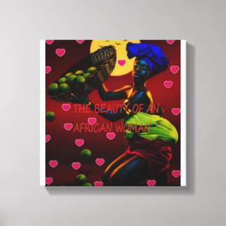 アフリカンキャンバス印刷 キャンバスプリント