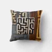 アフリカンクバクロスプリント クッション (裏面)