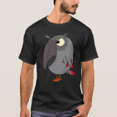 アフリカングレイのオウム Tシャツ (正面)