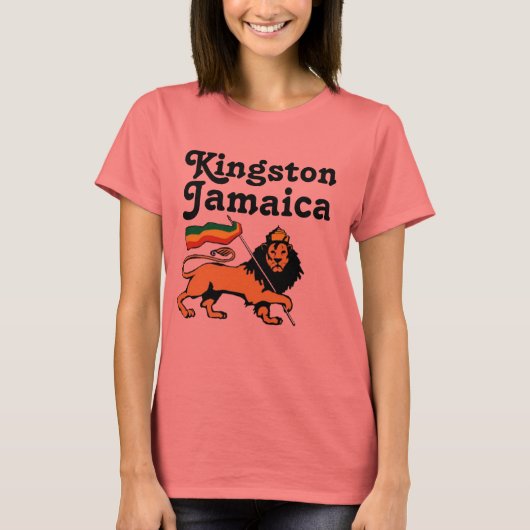 アフリカンコカスタムー島ジャマイカ Tシャツ (正面)