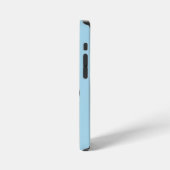 アフリカンサバンナで象のベビーが幸せにジャンプ iPhoneケース (左側面)