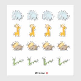 アフリカンサバンナコレクションキスカットシール シール