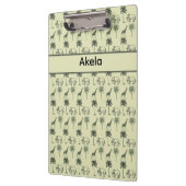 アフリカンサバンナパタカスタムン クリップボード (左)