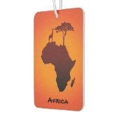 アフリカンサファリの地図 – エアーフレッシュナー (左)