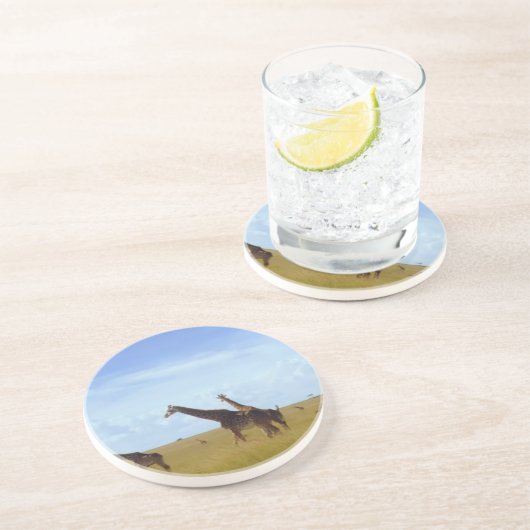 アフリカンサファリギラフェス コースター (側面)