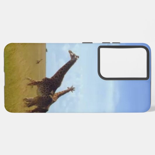 アフリカンサファリジャフェスナイロビ国立公園 SAMSUNG GALAXYケース (裏面横)