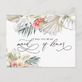 アフリカンサファリフローラ |メイド・オブ・オーナー(花嫁付き添い人) ポストカード